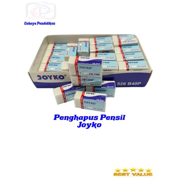 

Penghapus Pensil Joyko Hitam/Putih