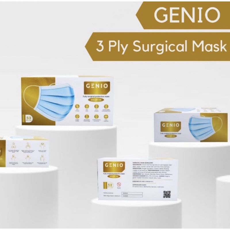 GENIO masker MEDIS PREMIUM 50pc