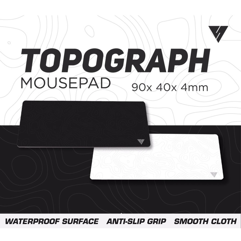 VORTEXSERIES TOPOGRAPH DESKMAT GAMING MOUSEPAD