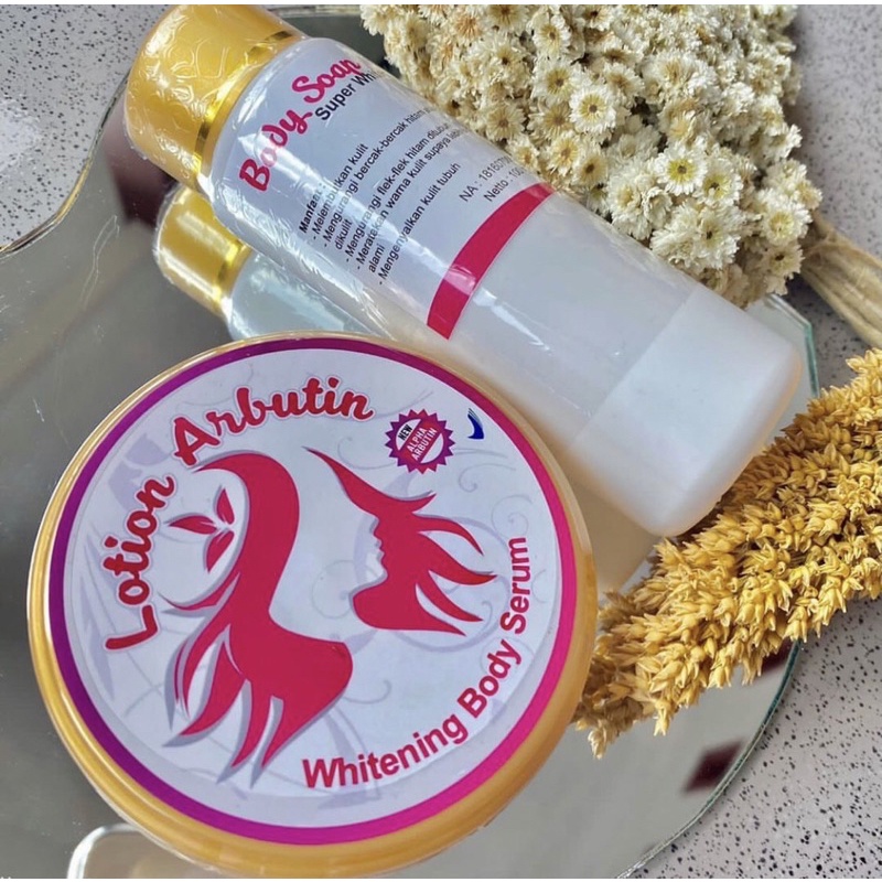 LOTION ARBUTIN WHITENING BODY SERUM