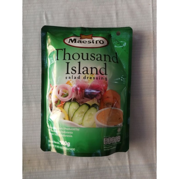 

Salad dressing Thousand island Maestro 180gr