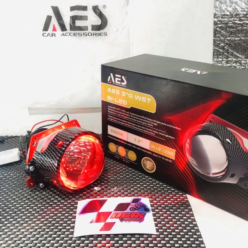 BILED WST AES W300 CARBON 3in MOBIL DAN MOTOR