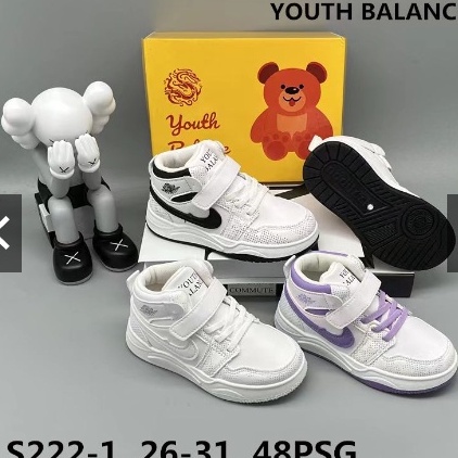 SEPATU  JORDAN ANAK S222-1 26-37 / SEPATU YOUTH BALANCE BRAND