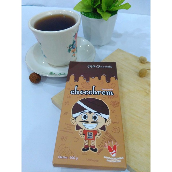 

Coklat brem 'chocobrem milk chocolate' 100g