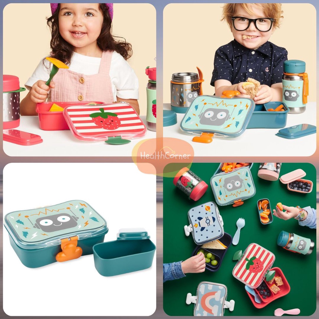 Skiphop Lunch Kit / SKIP HOP LEAKPROOF Kids Lunchbox Tempat Kotak Bekal Anak Lunch Box