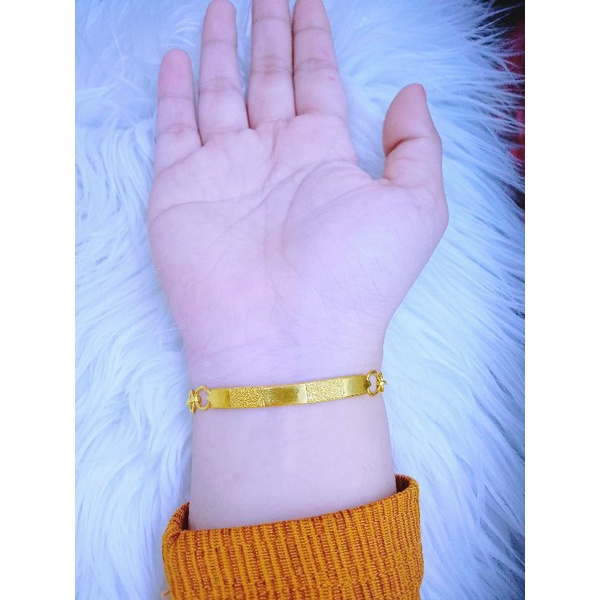 gelang lapisan air emas 24k/penang