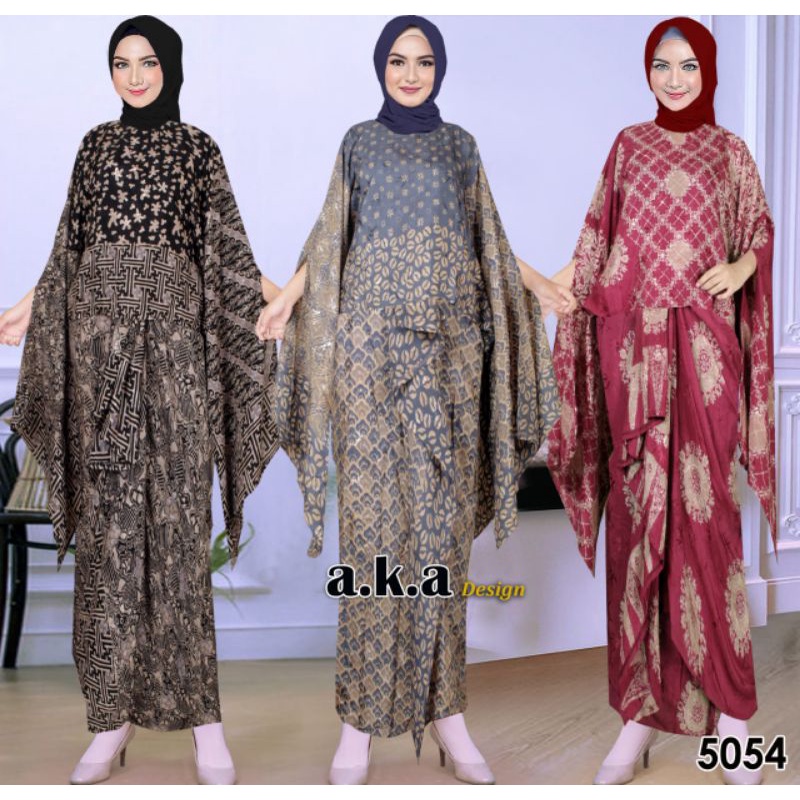 [5054]KEBAYA ORIGINAL//KEBAYA MODERN//STELAN ROK BATIK VISCOSE PREMIUM//SEMI SUTRA//By AKA