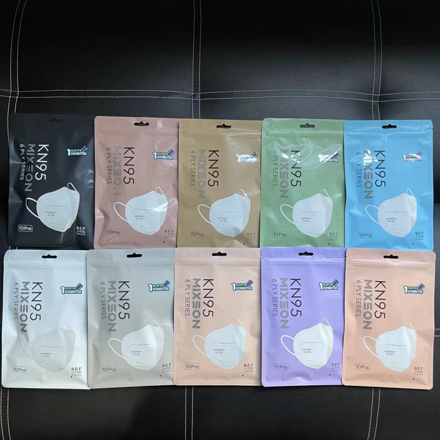 Masker hitam kn95 High Quality Masker WARNA