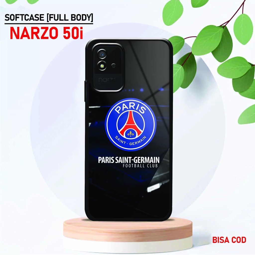 Softcase Glossy Realme Narzo 50i - Fashion Case [ UC 43 ] Realme Narzo 50i - Softcase Mengkilat Real