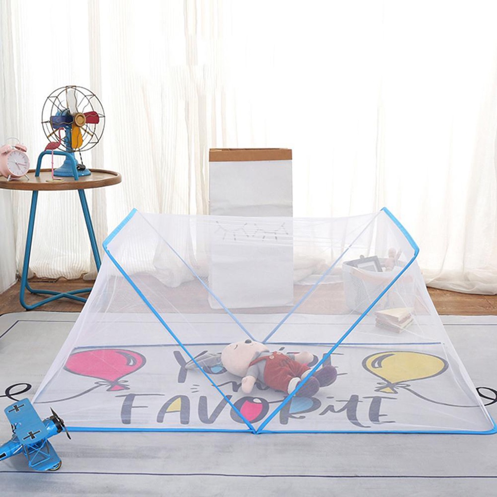 ☛TK☚ Kelambu Lipat Jumbo Portabel Beragam Ukuran / Kelambu Tenda Kotak / Kelambu Super King / Kasa Nyamuk Simple Modern R734