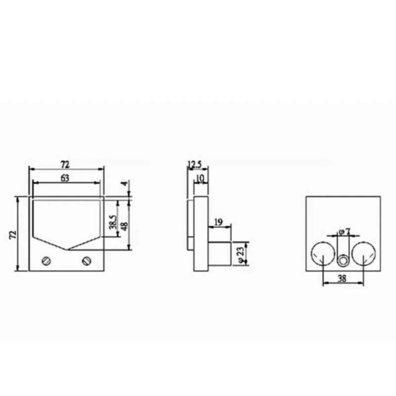 Panel Meter SWR Crossnodle 10w