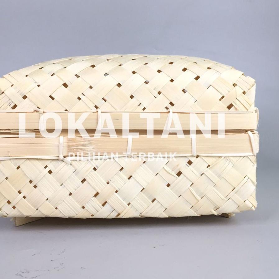 

✨Terbaru✨ Besek 25x25CM kaki bambu premium kokoh buruan