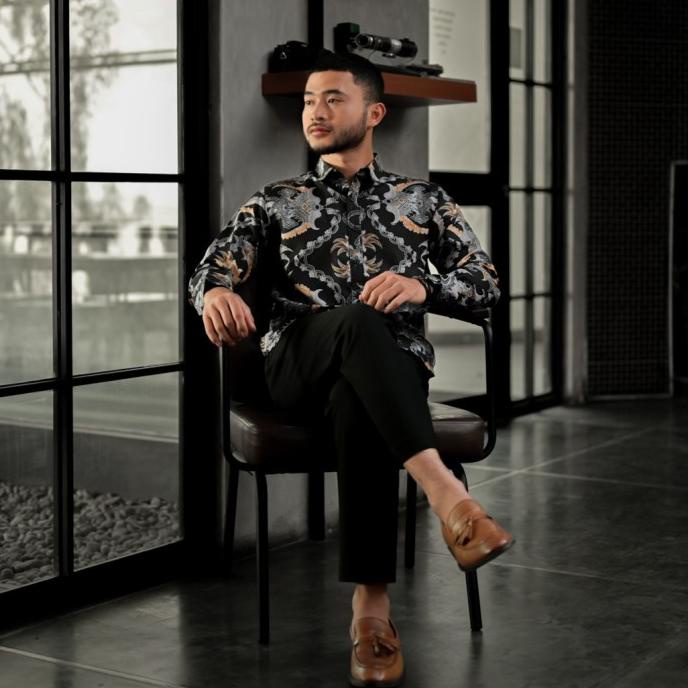 BROODIS Kemeja Batik Pria Premium Terbaru