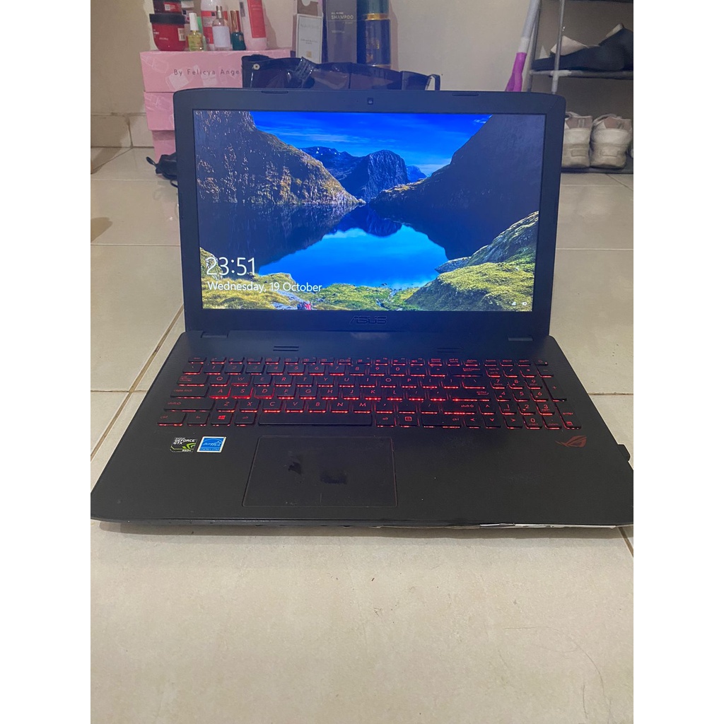 ROG GL Ram12gb i7 Gtx950m4gb