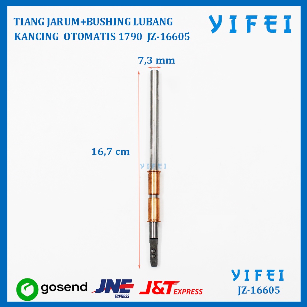 TIANG JARUM+BUSHING LUBANG KANCING OTOMATIS 1790 400-04215/YIFEI-16605