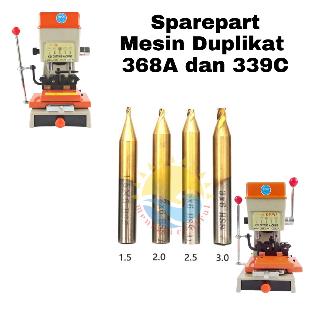 SUKU CADANG  SPAREPART MESIN DUPLIKAT KUNCI  368A 339C 238BS