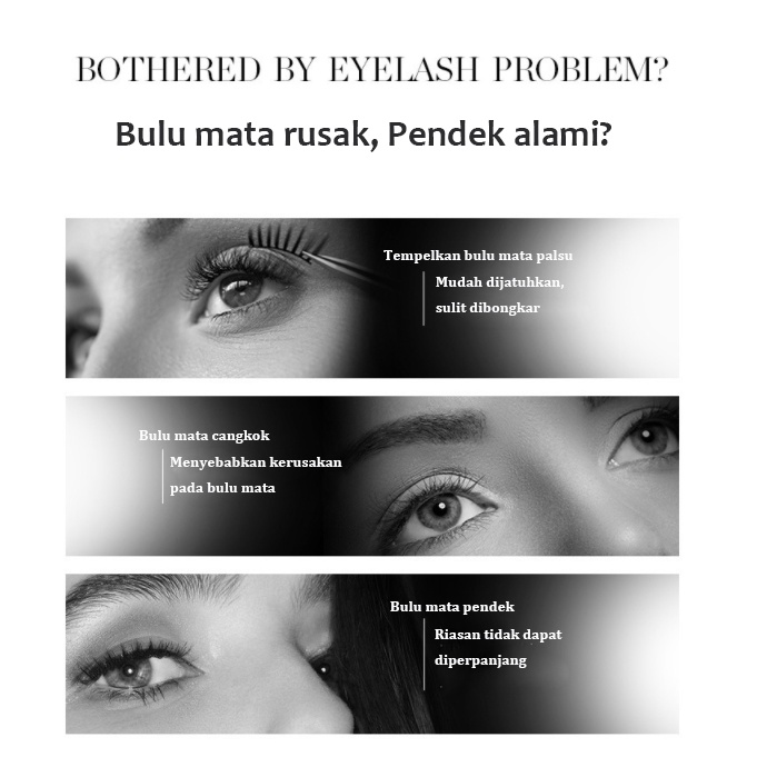Penebal bulu mata Penumbuh bulu mata Serum penumbuh bulu mata Cairan penumbuh bulu mata 5ML Pertumbuhan yang cepat Lembut dan tidak menjengkelkan Cepat tumbuh menjadi bulu mata tebal