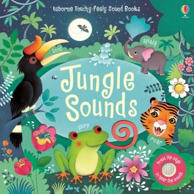 

Promo Usborne Jungle Sounds. Sound Book. Buku Anak Import