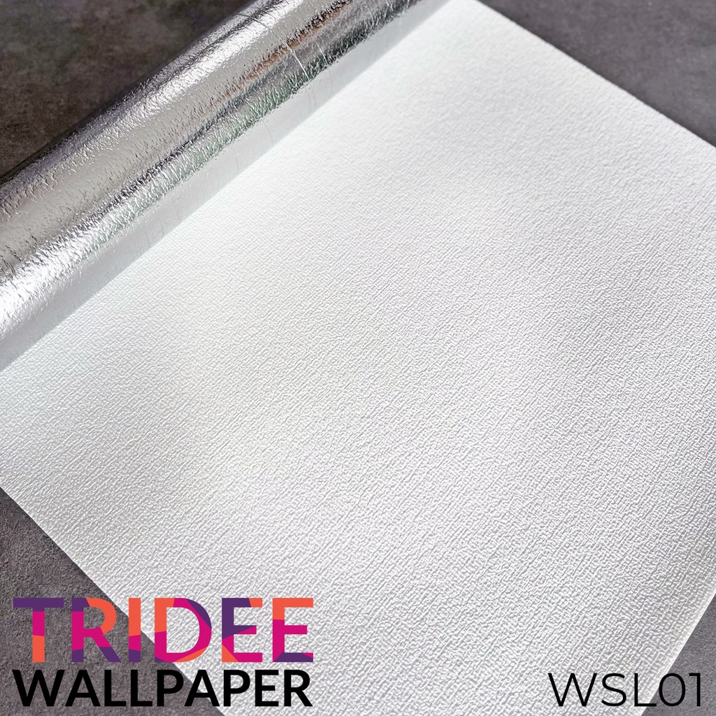 Wallpaper Linen Roll | Wallpaper Dinding Stiker | TRIDEE WALLPAPER