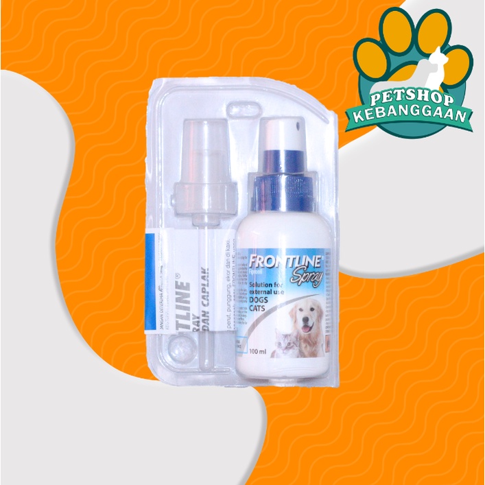 Frontline Spray obat kutu &amp; caplak DOGS &amp; CATS 100ml