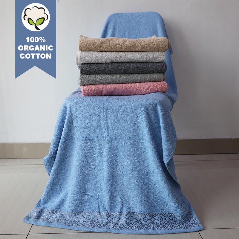 Handuk Mandi Besar Ukuran 140cm X 70cm Handuk Daya Serap Tinggi Handuk Dewasa Handuk Mandi Tebal Handuk Mandi PolosTebal H101Q