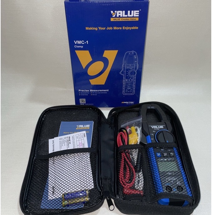 VALUE Tang ampere VMC1 digital clamp meter alat ukur