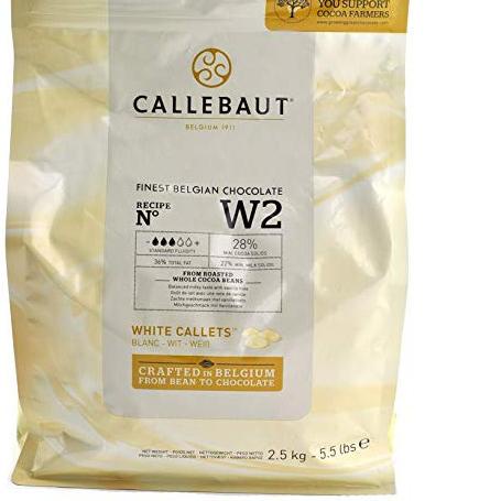 

COD✔️Callebaut white Couverture Chocolate 28% 500 gram|SQ6