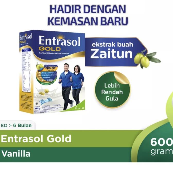 

[ COD ] Entrasol Gold Vanila 600g 600gr 600gram