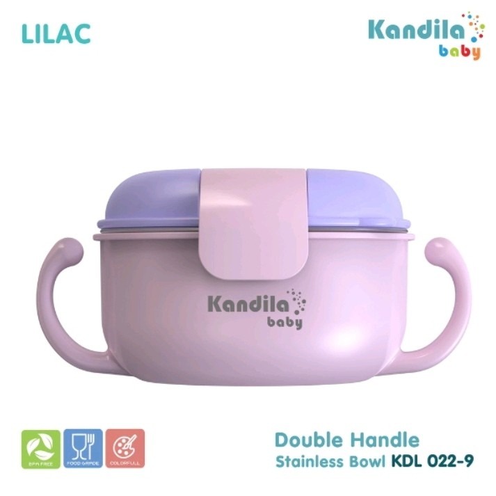 Kandila KDL022-9 Double Handle Stainless Bowl 300ml