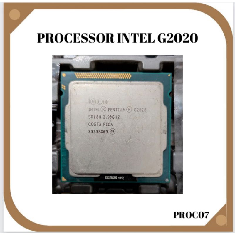 Processor Intel Pentium G2020