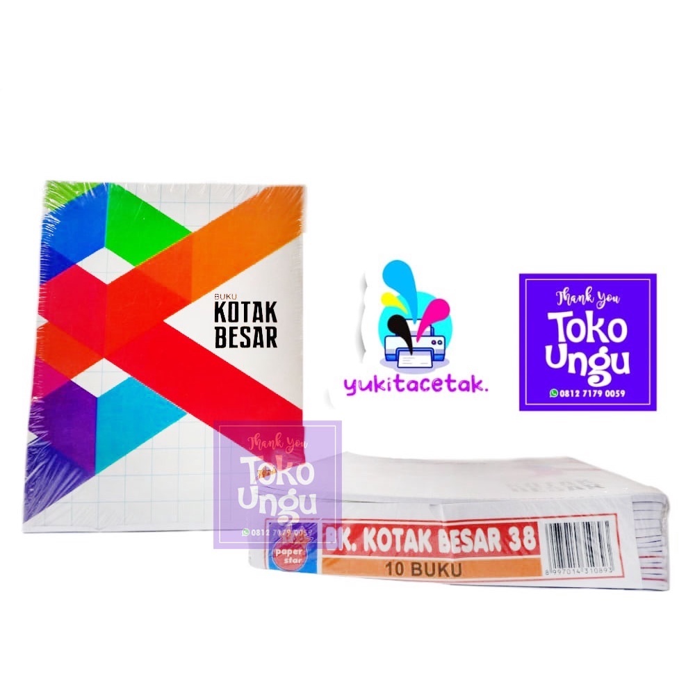 

Buku Kotak Besar 38 Lembar