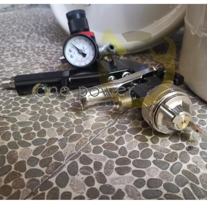 Pain Tank 5 L Air Regulator Paint Pot Spray Gun - Alat Pengaduk Cat