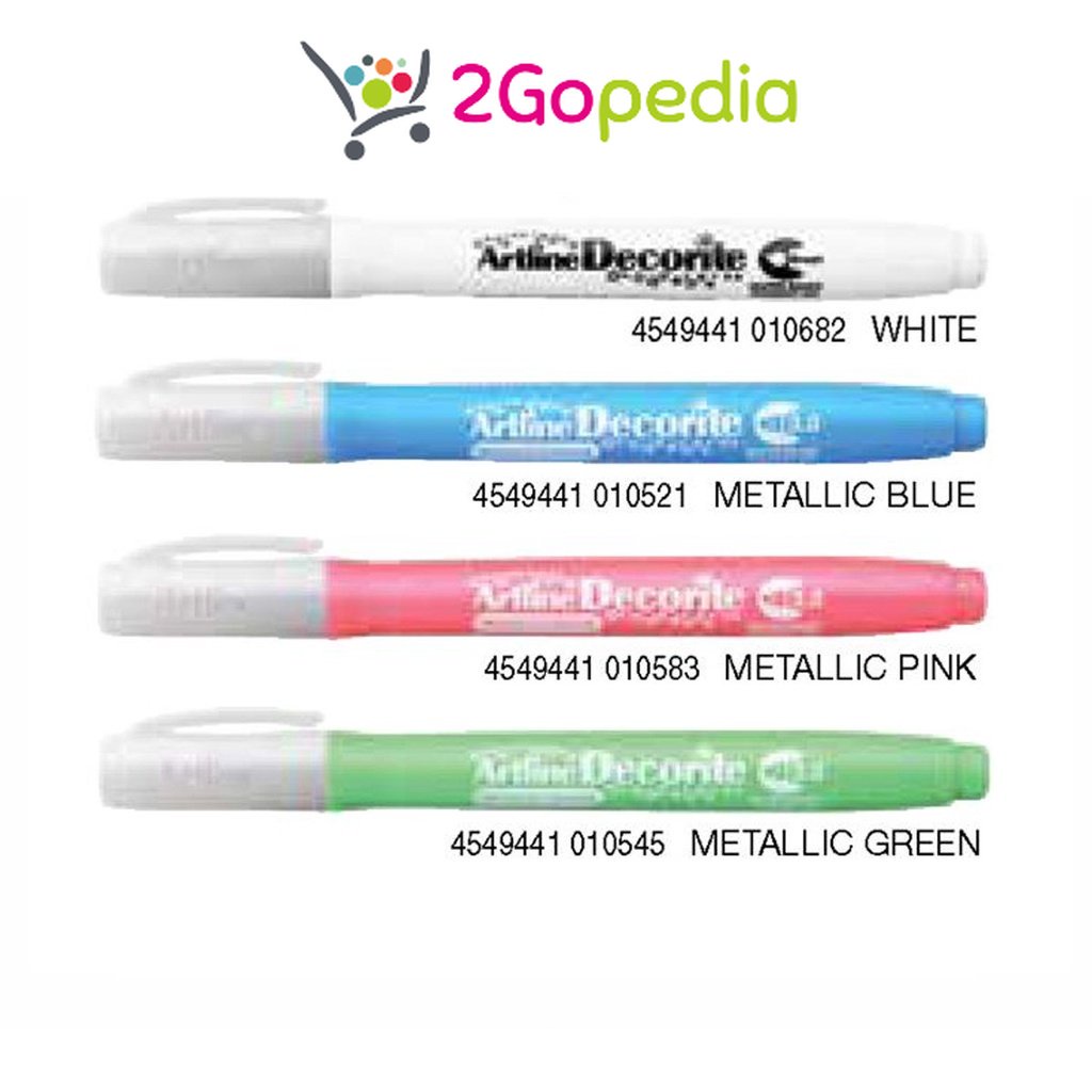 

Spidol Decorite Brush Marker EDF-F / 4 PSH1 Artline Grosir Murah Atk