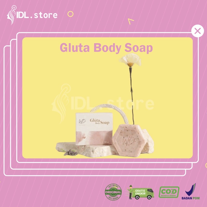 Jual Gluta Body Soap by White Diary Shopee Indonesia