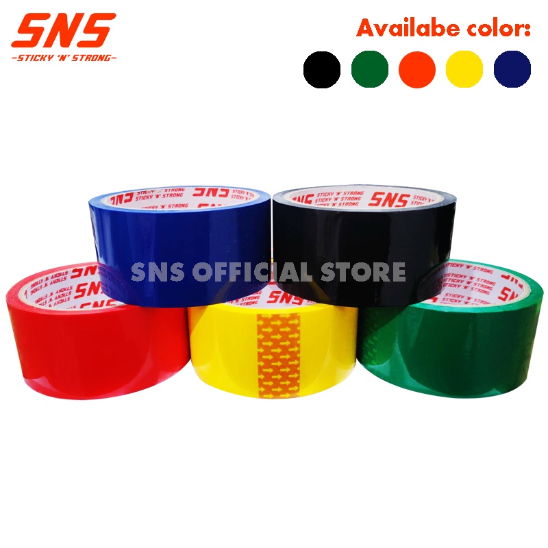 Jual Lakban Opp Tape Lakban Warna Yard Sns Sticky N Strong