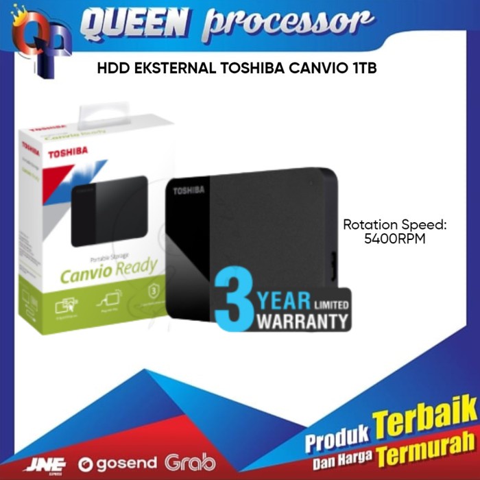 Hard Disk Harddisk External Toshiba Canvio 1 Tb