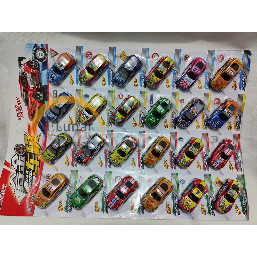 Mainan Mobil Balap F1 / Sport Car Pullback Keren Lembara