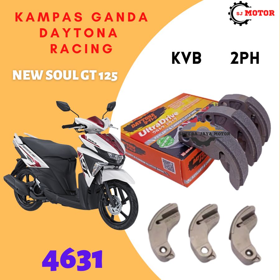 KAMPAS GANDA DAYTONA RACING ALL NEW SOUL GT 125