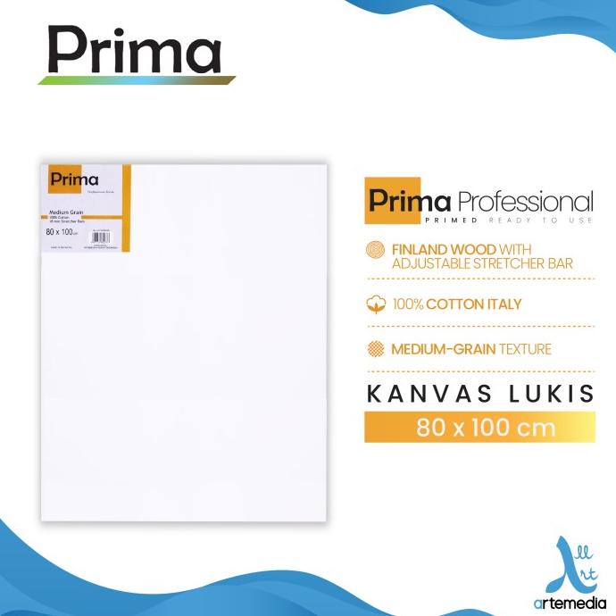 

Kanvas Lukis Prima Professional 80x100cm Cotton Canvas