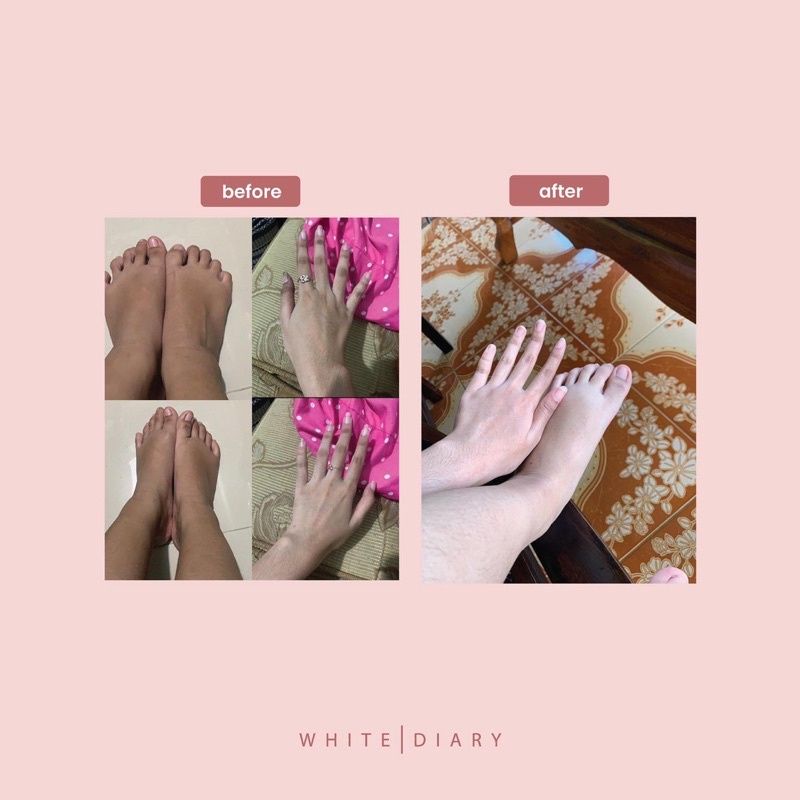 White Diary Gluta Body Soap sabun pemutih Whitening collagen kolagen colagen