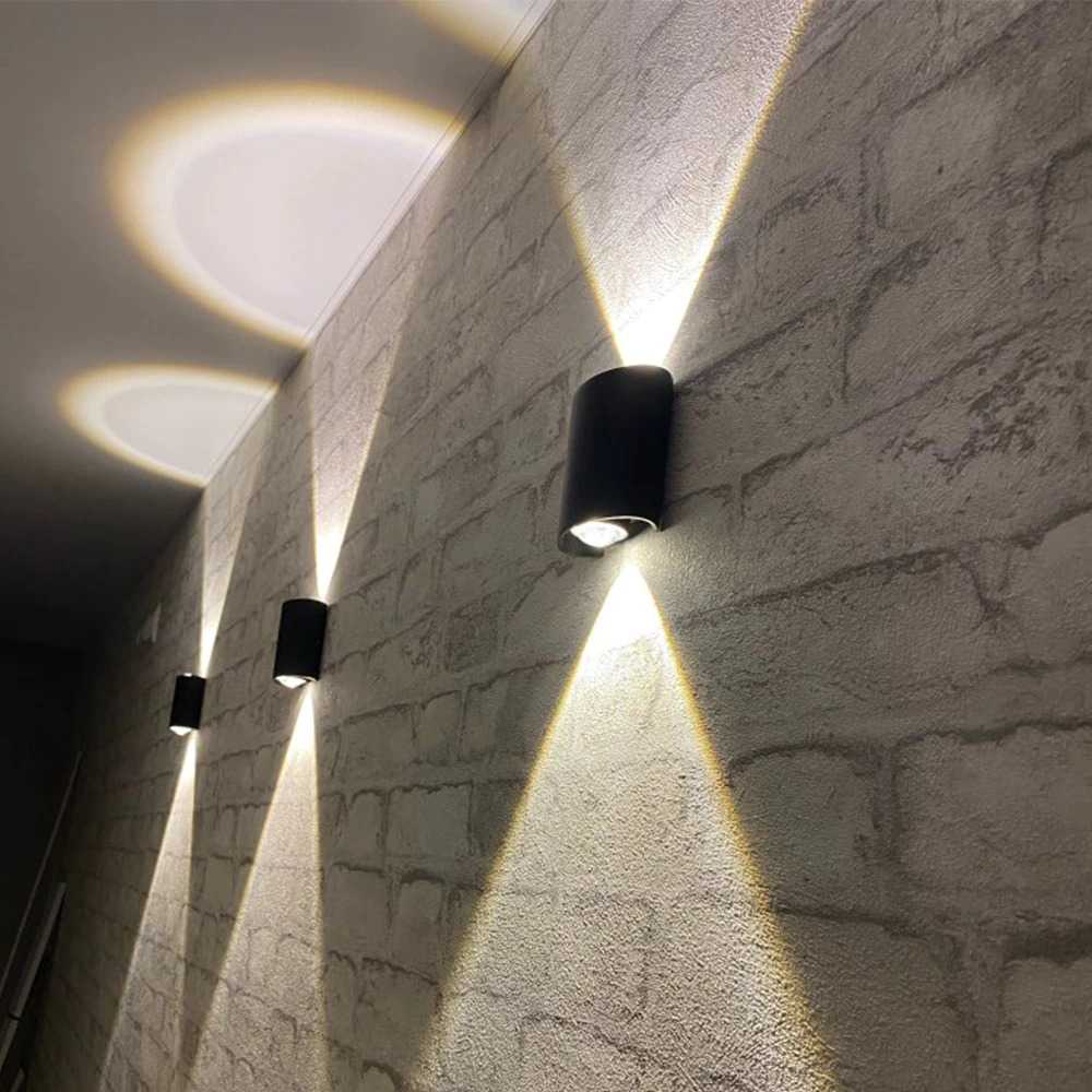 ARS - TaffLED Lampu Hias Dinding LED Aluminium 8W 8 LED Warm White - RL-B15