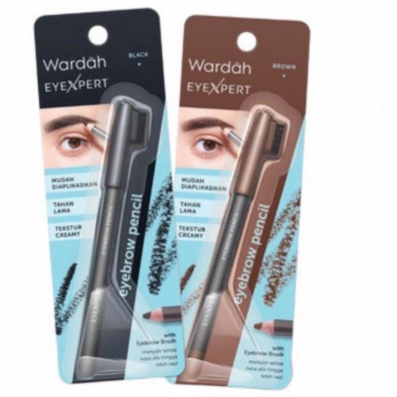 WARDAH EYEBROW PENCIL PENSIL ALIS MAKEUP MATA ORIGINAL