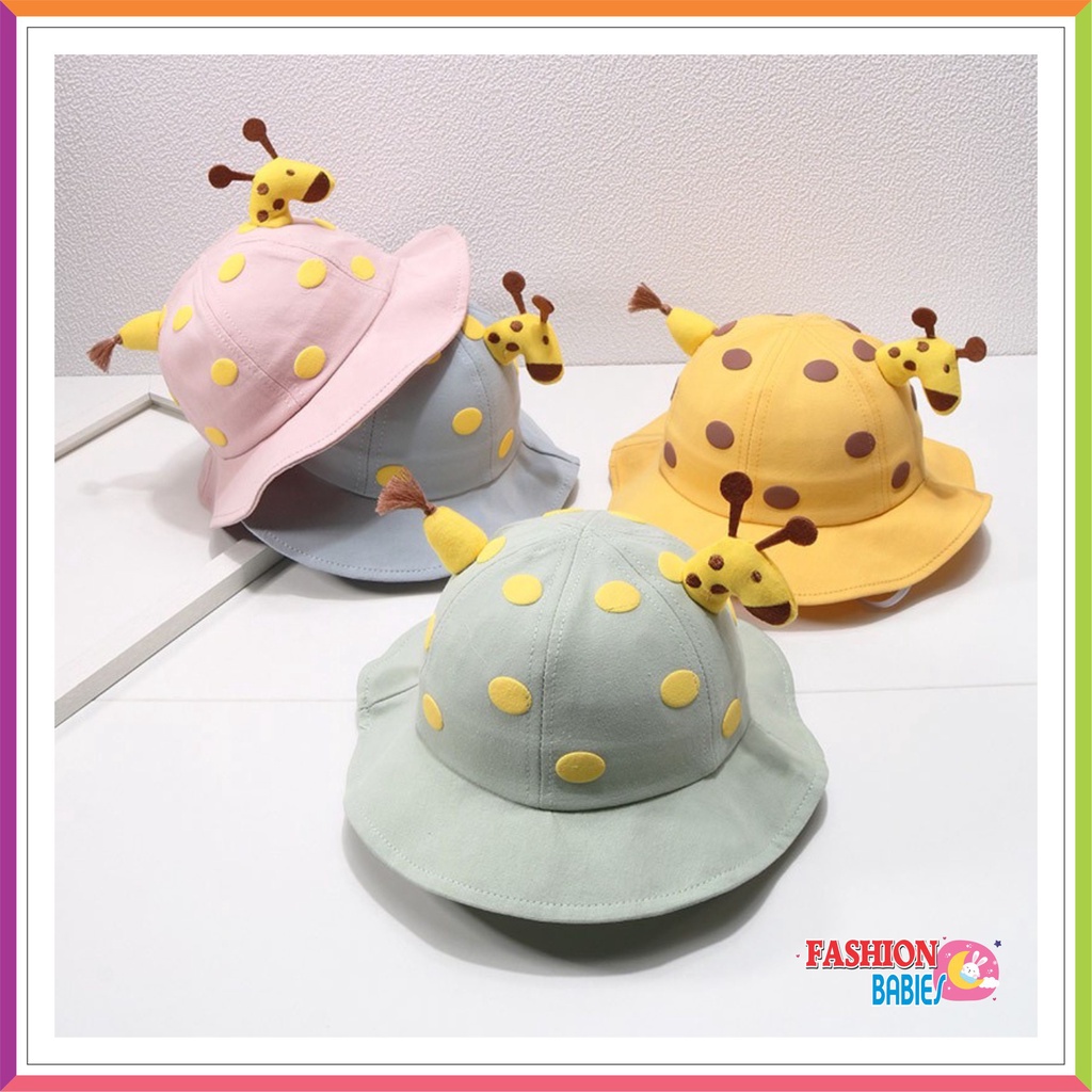 BUCKET HAT 3D IMPORT | TOPI BUNDAR IMPORT / TOPI PANTAI ANAK USIA 1-4 TAHUN UNISEX ya
