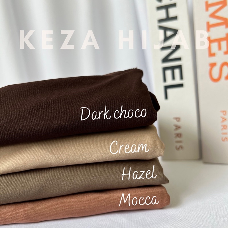 Keza - Pashmina Jersey Instant Kaos Tanpa Pentul/Hijab Instant Jersey Tanpa Pentul