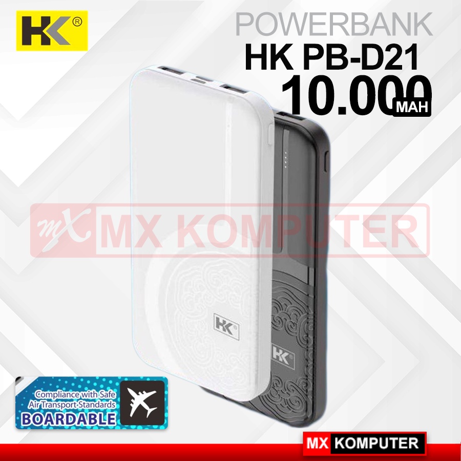 Powerbank HK PB-D21 10000 MAH