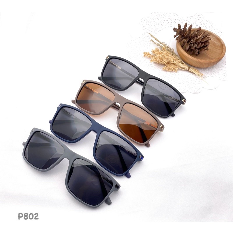 kacamata hitam lensa minus P802