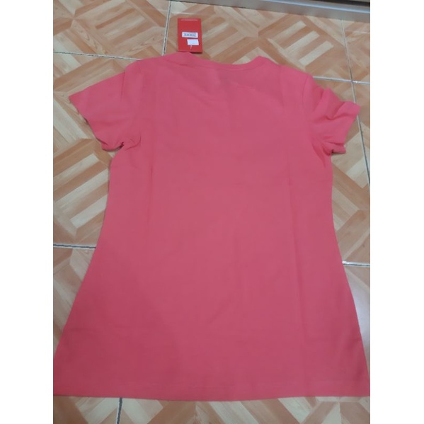 Kaos New Balance Logo Tshirt Pink Women