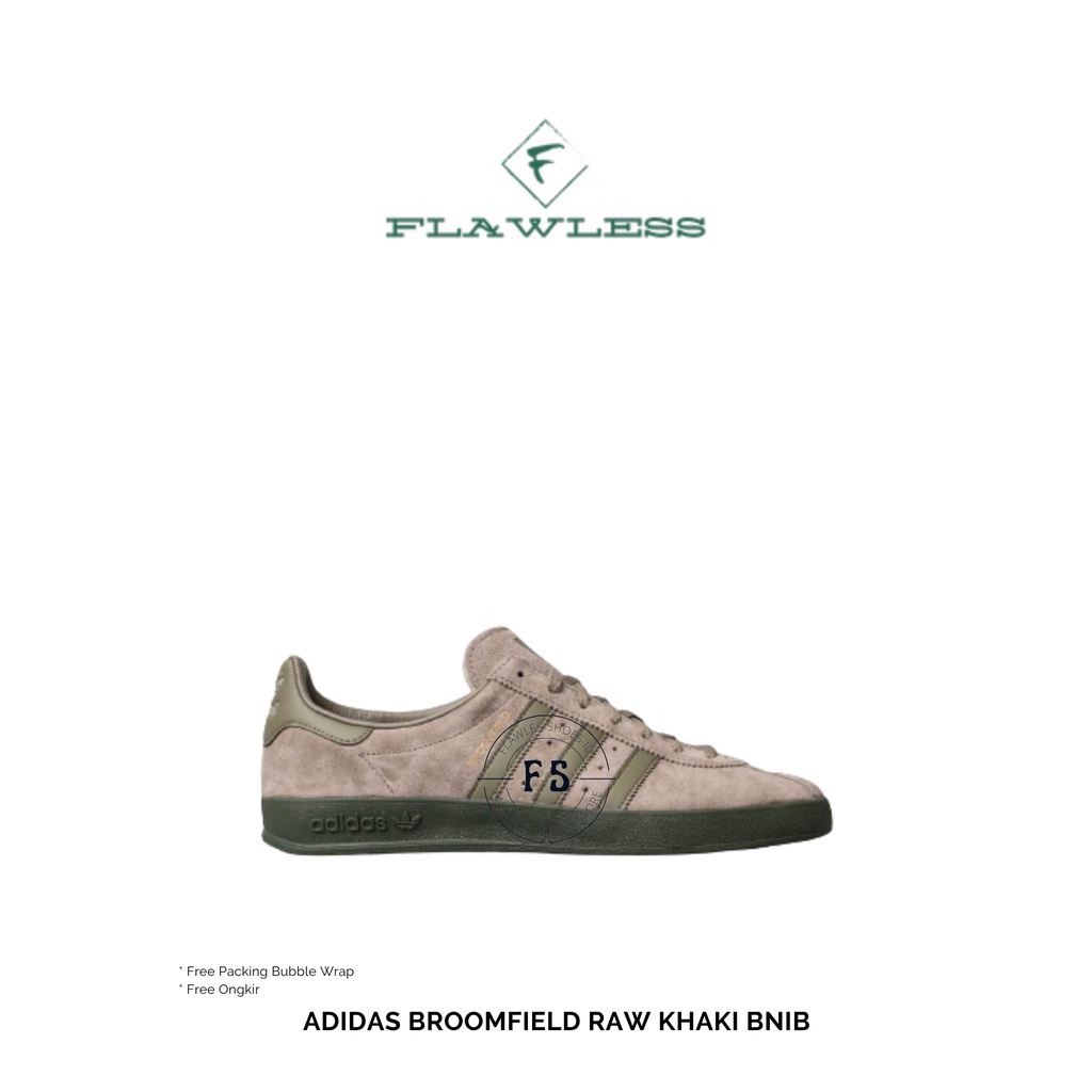 ADIDAS BROOMFIELD RAW KHAKI BNIB