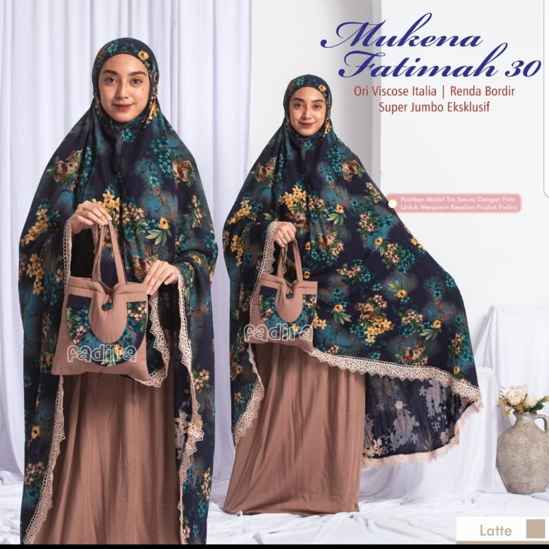 MUKENA FATIMAH 30MUKENA FATIMAH 31/ MUKENA FATIMAH 32 BY FADIRA