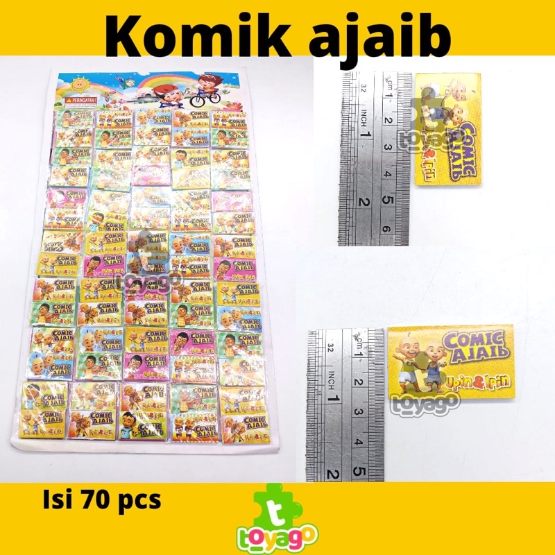 Komik Magic Animasi Gambar Gerak isi 60pcs Grosir Murah